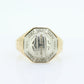 JR Wood Class 1928 BHS Ring. 10k Antique BHS Jr Wood and Sons Graduation Class High School Signet Ring. st(83)