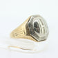 JR Wood Class 1928 BHS Ring. 10k Antique BHS Jr Wood and Sons Graduation Class High School Signet Ring. st(83)