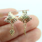 Black Hills Gold Dangle earrings. Black Hills Vine Leaves Dangle earrings st(30)