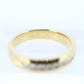 14k Channel Diamond Wedding eternity Band. Unisex Diamond channel eternity ring 0.50 ctw. Comfort fit.