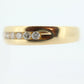 14k Channel Diamond Wedding eternity Band. Unisex Diamond channel eternity ring 0.50 ctw. Comfort fit.