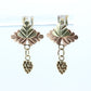 Black Hills Gold Dangle earrings. Black Hills Vine Leaves Dangle earrings st(30)