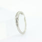 Antique Platinum Diamond eternity channel band. Art Deco 1930s diamond eternity infinity band.