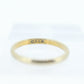 Vintage 14K White Gold Wedding Band 2mm. Sz 6.75 Promise band, engagement, gold ring, stackable ring, minimalist
