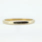 Vintage 14K White Gold Wedding Band 2mm. Sz 6.75 Promise band, engagement, gold ring, stackable ring, minimalist