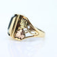 Black Hills Gold Ring. Heavy 10k Hematite Black Hills Gold Mens Statement Ring. sz 10.25 stock(99/11)