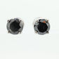 Black Diamond stud earrings. 14k Stud posts with 1.67ctw Diamonds. Jet Black. stock 160/11
