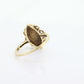 Signet Midi Ring. 10k Yellow gold. Engraved letter D. Initial D Ring. Engravable Signet ring. MONOGRAMMED D st(63/25)