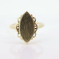 Signet Midi Ring. 10k Yellow gold. Engraved letter D. Initial D Ring. Engravable Signet ring. MONOGRAMMED D st(63/25)