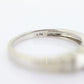 14k Princess and Baguette diamonds ring. RJM Royal Engagement ring. st(190)