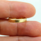 JR Wood 18k Yellow Gold band. Antique Early 1900s 18k Yellow Gold Jr Wood (Art Carved) Wedding Band.