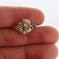 Black Hills Gold Ring. 10k Black Hills Gold band. Vintage Black Hills gold. sz 6.5 st(86/25)