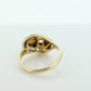 Black Hills Gold Ring. 10k Multi-Tone Gold. Black Hills Gold Design with Tricolor Leaves. St(55/20)