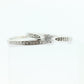 14k Diamond Wedding Ring Set. Delicate White gold Engagement and Wedding rings. st(132/25)