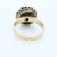 18k  Edwardian Diamond Daisy Cluster Ring. 18k Yellow Gold with old cut diamond arrangement