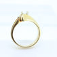 14k Bypass Diamond  Ring set. Wedding set. Engagement set. Bridal ring set. Diamond ring kit. st(250/11)