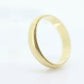 BLISS bros 14k Milgrain Wide BLISS Band. 14k Yellow Gold BLISS milgrain tracks ring. Sz 5.75 4mm wide. st(119)