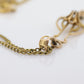 Otsby Barton Diamond pendant lavaliere. 10k Gold with a diamond set buttercup with rice pearl pendant for necklace. Otsby Barton (st80)