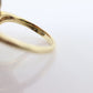 14k Yellow Gold Ring. Round Diamond Cluster Ring. Waterfall diamond. 0.96ctw diamonds st546