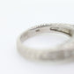 14k Purple Gem ring. 14k Engraved and CZ setting solitaire ring. st260