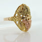 Black Hills Gold Statement ring. 10k Multi-Tone Black Hills Gold Multi Color Ring. st(86/25)