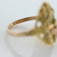 Black Hills Gold Statement ring. 10k Multi-Tone Black Hills Gold Multi Color Ring. st(86/25)