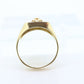 Black Hills Gold Ring. Heavy 10k Vintage Black Hills Gold Mens Statement Ring. sz 12 stock (103/50)