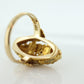 Black Hills Gold Ring. 10k Multi-Tone Black Hills Gold Statement Ring. Size 7.75 stock(103/50)