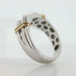 10k Diamond Channel Set Band. White Yellow Gold 5 diamond ring. Mens Ring. 0.55ctw diamonds. ST(166/75)