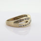 10k Diamond Cross X X X channel band. Diamond X Infinity Ring. Diamond Eternity band. st(65)
