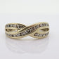 10k Diamond Cross X X X channel band. Diamond X Infinity Ring. Diamond Eternity band. st(65)