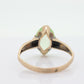 10k LIME Green Spinel ring. Vintage Retro Large Oval Cut SPINEL 10k ring with engraving (st80)