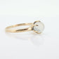 10k Victorian MOONSTONE Claw set ring. Sphere Moonstone ring. Victorian Claw Moonstone Sphere Cabochon. st(150)