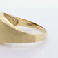 14k Modern Rectangle Onyx ring. Mens Signet Onyx Bezel set statement ring. stock(143/75)