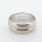 ARTCARVED JR Wood and Sons 14k Gold Wide wedding band Ring Sz 6. Diamond cut Textured Art deco band. st(155)