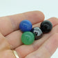 ORBIS ring with Spheres. 18k Sterling Ring with interchangeable marbles gems. st(173)