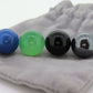 ORBIS ring with Spheres. 18k Sterling Ring with interchangeable marbles gems. st(173)