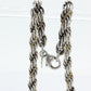 Tiffany & Co. Bracelet. Rope Love Knot Sterling Silver and 18k Yellow Gold Intertwined Bracelet. st(155)