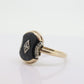 Onyx Diamond Ring. Onyx Concave Diamond Ring. Onyx diamond ring. Unique Onyx Diamond Ring. Onyx Diamond Ring. st(53)