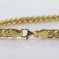 14k Double LINK Weave Chain Bracelet. 14k Specialty Link Bracelet ITALY. Railroad Woven Bracelet. st(121)