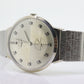 LONGINES WATCH. 14k Longines Diamond Mens Watch with 14 diamond Face. Likely a 22L movement, 1950s RAJAH