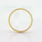 18k Otsby Barton Ring. 18k Yellow Gold Patterned Design. OB from Art Deco 1920 Era. Comfort Fit Band. st161