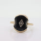Onyx Diamond Ring. Onyx Concave Diamond Ring. Onyx diamond ring. Unique Onyx Diamond Ring. Onyx Diamond Ring. st(53)