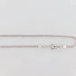 Solid Platinum Bracelet. Bismark Platinum Bracelet made in Italy 950PT. Thin White Plat bracelet chain. st(165)