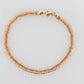 18k Byzantine Bracelet. 18k Yellow Gold Wide Flattened Flat Byzantine Bracelet. Kitsinian 4.0grams 4mm wide. Italy