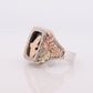 Black Hills Gold 10k/12k and Sterling Ring. Heavy 10k Onyx Trout Salmon Fish Black Hills Gold Mens Statement Ring. stock(102)
