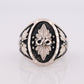 Black Hills Gold Sterling Silver Band. Heavy Black Hills Gold 925 Sterling Silver ring. st26