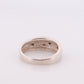 Black Hills Gold Sterling Silver Band. 10k Black Hills Gold Inlays ring. Black Hills Enamel ring st60