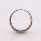 Black Hills Gold Sterling Silver Band. 10k Black Hills Gold Inlays ring. Black Hills Enamel ring st60