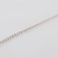 Solid Platinum Bracelet. Bismark Platinum Bracelet made in Italy 950PT. Thin White Plat bracelet chain. st(165)